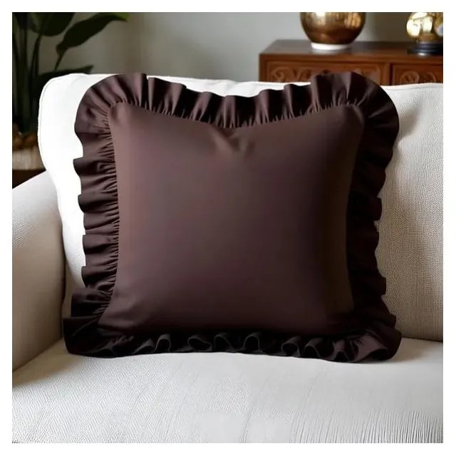 Pamutkeverék párnahuzat 40x40 cm Ruffled – Mila Home