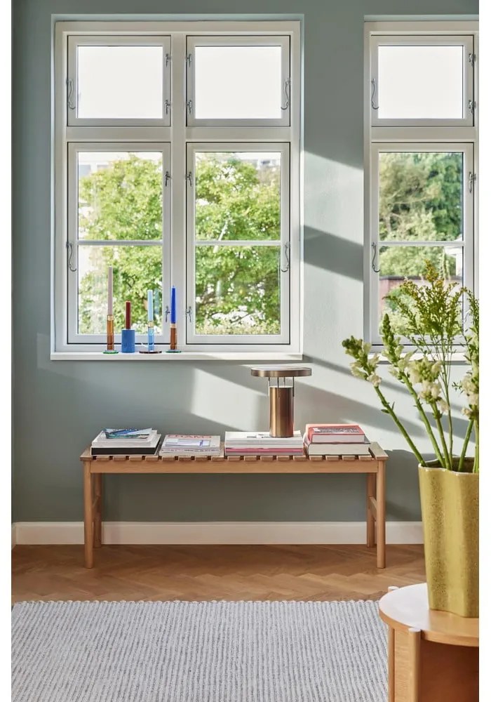 Bézs kerámia váza (magasság 30 cm) Sapo – Hübsch