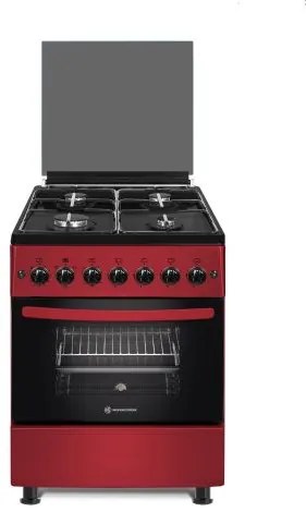 Novacook F6B40EF R Meggypiros 56L Kombinált Tűzhely