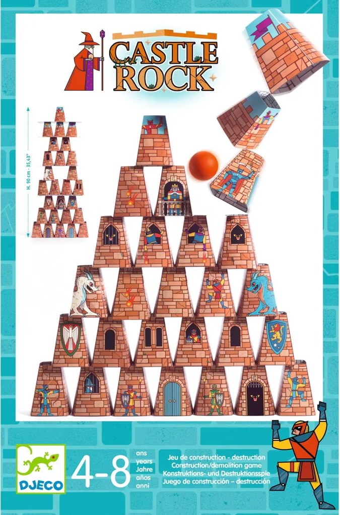 Célba dobó játék - Épít-rombol - Castle Rock