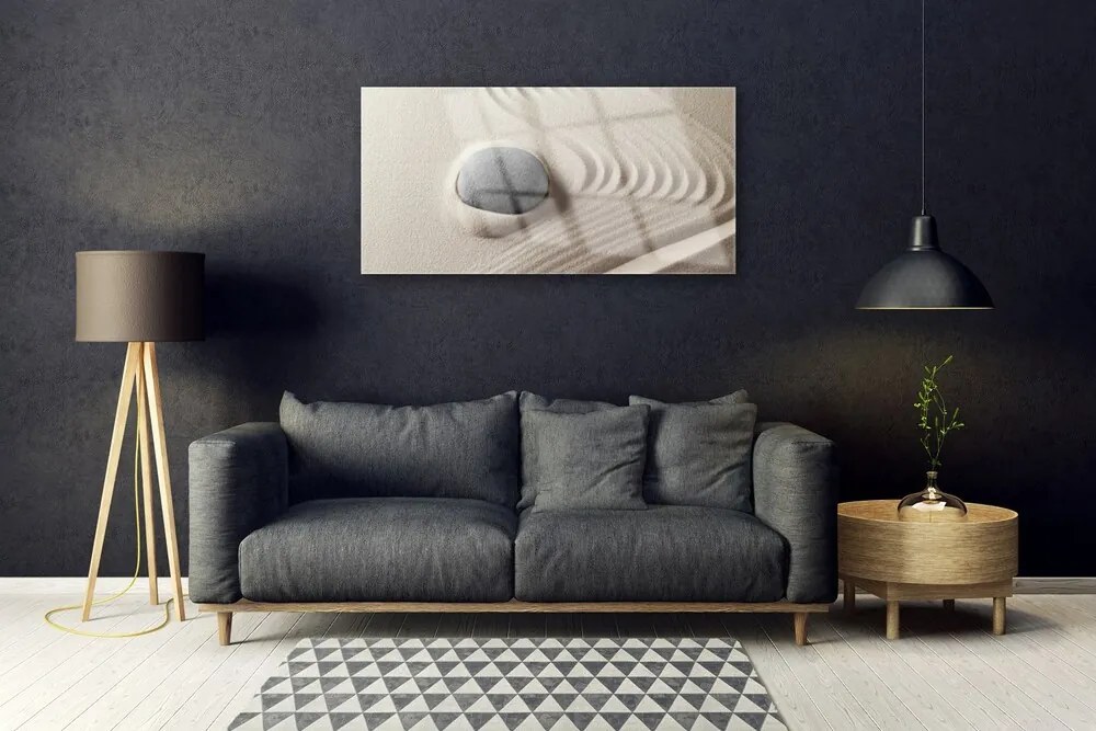 Üvegkép falra homokkő Art 120x60cm