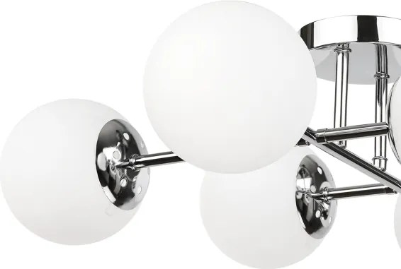 Brilagi - Felületre szerelhető csillár MALONY 6xE14/20W/230V fényes króm