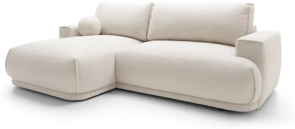 Sarokkanapé Dita mini (B) (krém + fekete). 1100335