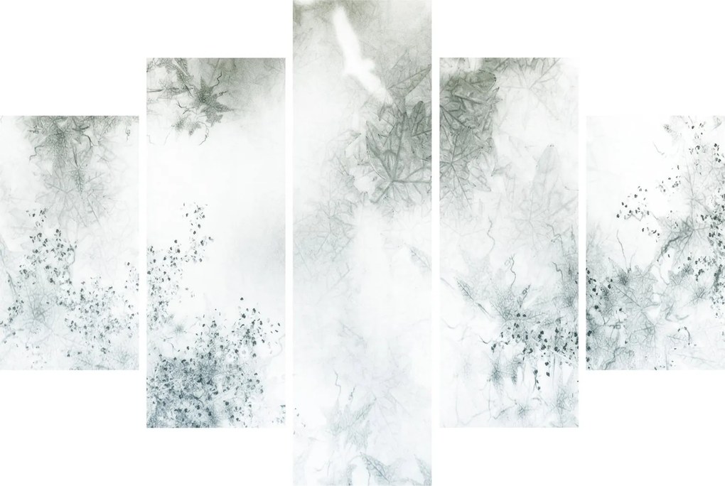 A levél absztrakció képe (150x105 cm)