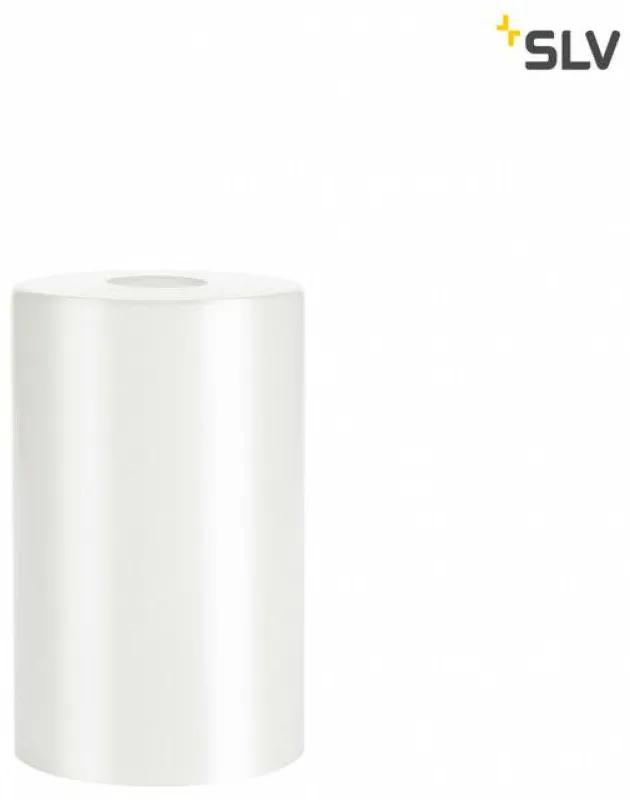 FENDA GLASS fehér 20cm átmérőjű hengeres lámpabúra