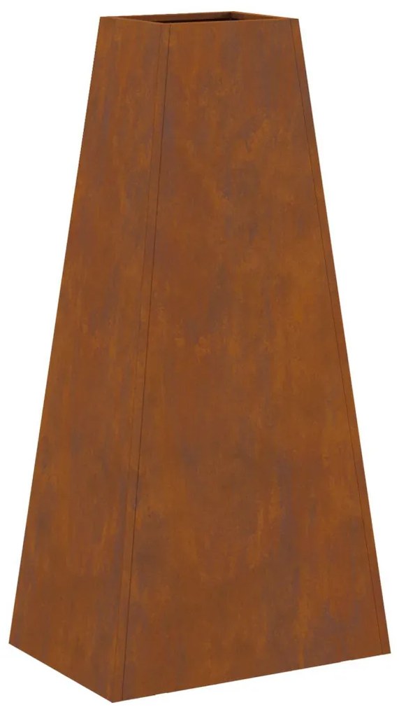 Tűzrakó Barna 50 x 35 x 100 cm időjárásálló acél