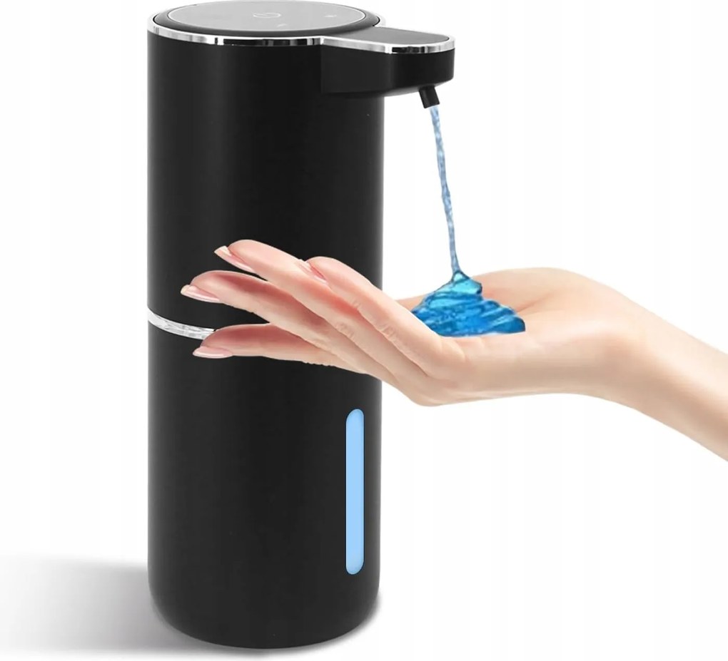 Érintésmentes, Állítható Magasságú, Falra Szerelhető Vízálló Szappanadagoló 380ML