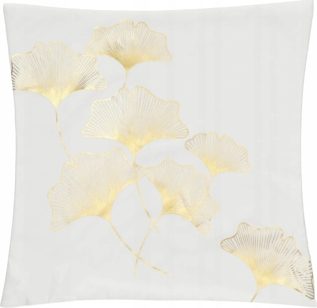 Párnahuzat 40x40 Pamut Dekoratív Párna Ginkgo Boglárka