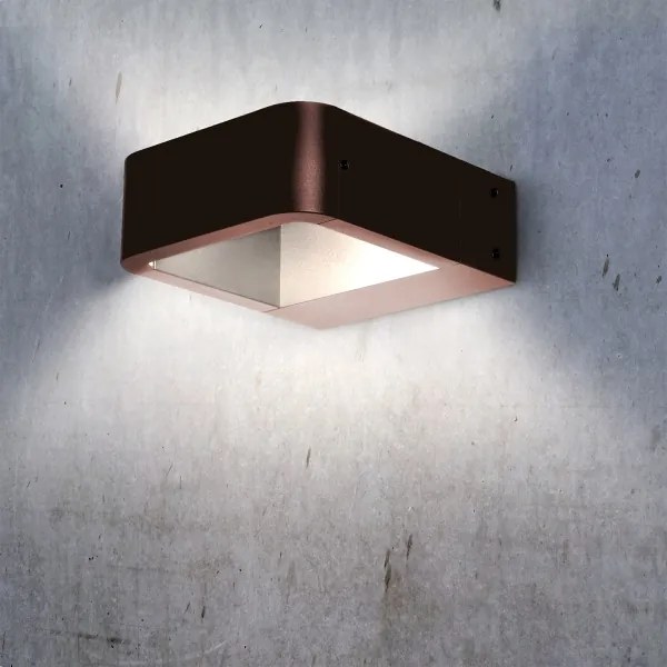 Brilagi - LED kültéri lámpatest BARI LED/7W/230V 3000/4000/6000K barna IP54