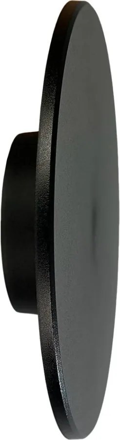MILAGRO ML1288 DISK Modern Kültéri Fali Lámpa Fekete LED IP44