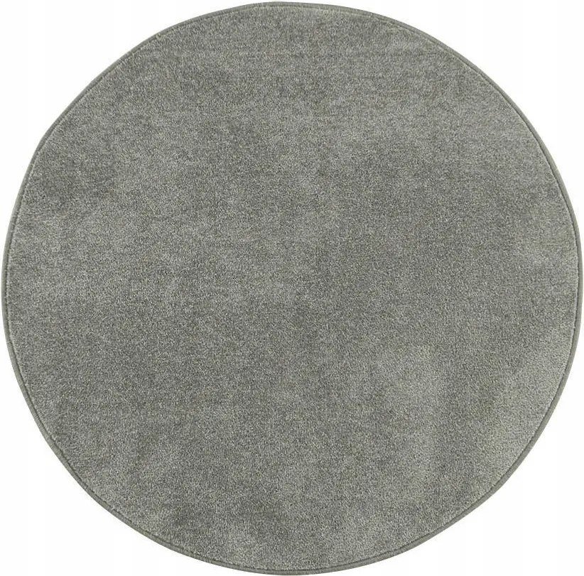 Szőnyeg Szürke Puha Ezüst Kör Filc Dinasztia Méret Átm. 150 cm