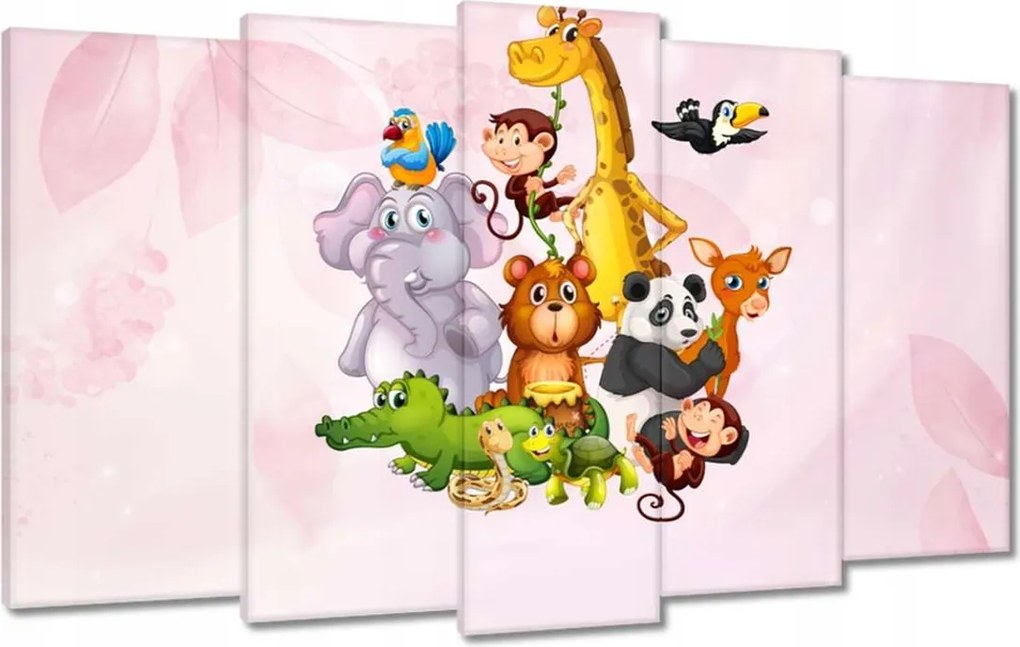 Vászonkép 100x60 Trópusi állatok