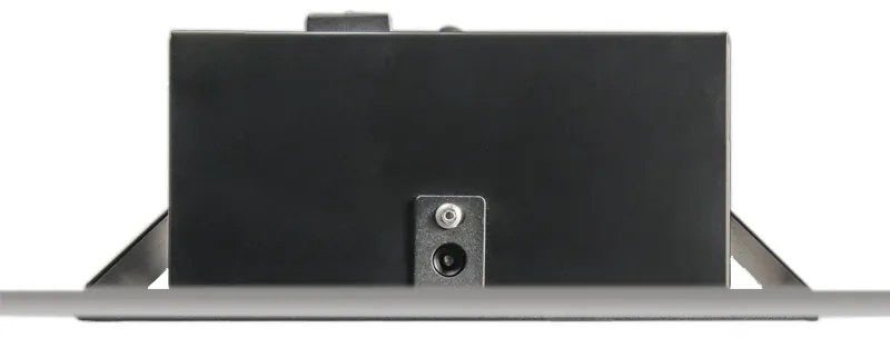 6 darabos süllyesztett spotlámpa készlet fekete AR111 állítható - Oneon