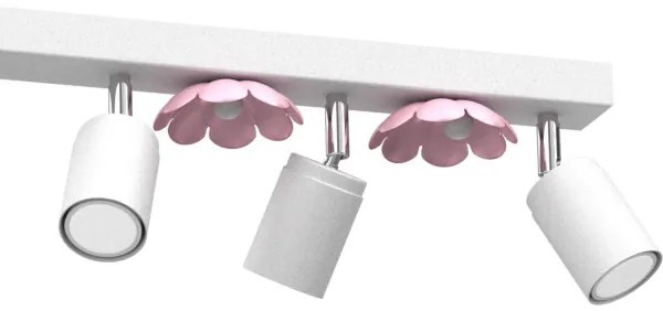 Spotlámpa FLOWER 6xGU10/8W/230V fehér