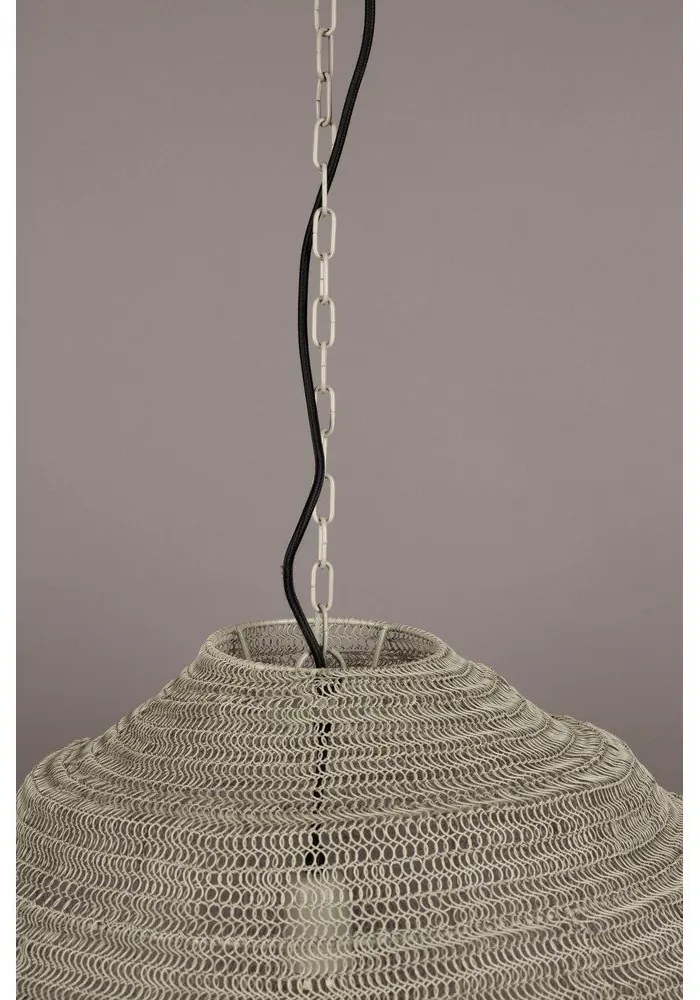 Szürke függőlámpa ø 70 cm Meezan – Dutchbone