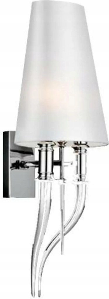 Fali lámpa AZzardo Diablo fali fehér AZ0087 E14 2x11W IP20 24cm fehér