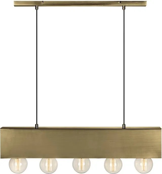 MARKSLÖJD 107038 COUTURE Modern Függesztett Lámpa Patina E27 IP20