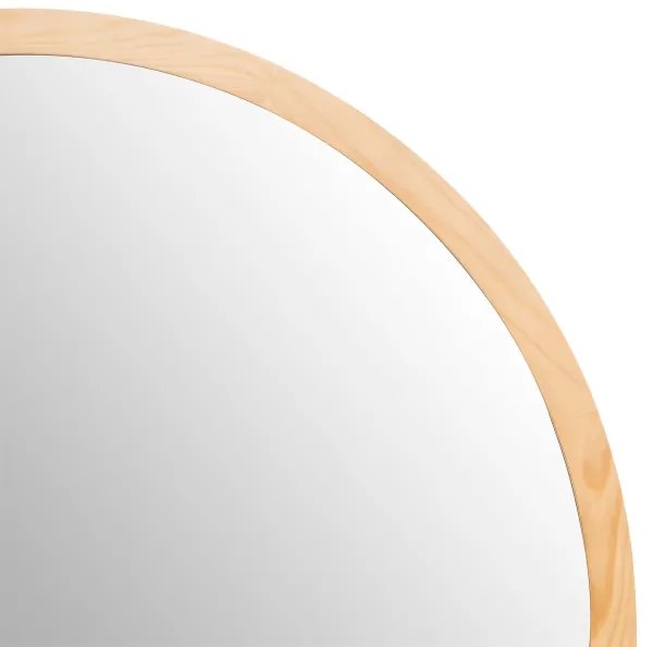 Atmosphera - Fali tükör ANGELO átm. 110 cm fenyő