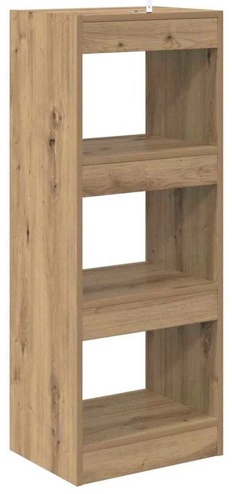 Könyvespolc kézműves tölgy 40 x 30 x 103 cm Faanyag