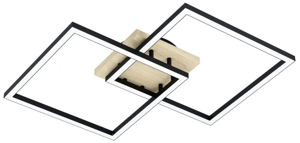 EGLO 99677 LOMALTAS-Z Modern LED Mennyezeti Lámpa Fehér, Barna, Fekete LED IP20