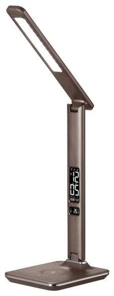 Immax 08975L- LED Dimmelhető lámpa vezeték nélküli töltéssel KINGFISHER LED/8,5W/230V barna