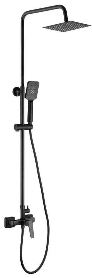 Deante NQL_N4XM - BLUR fekete zuhanyszett keverőcsappal