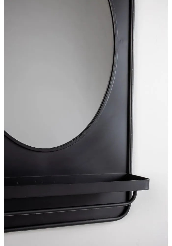 Fali tükör polccal 50x80 cm Pascal – White Label