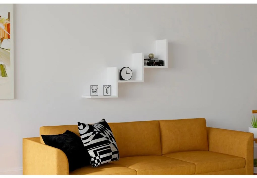 Asir Fali polc MIST 60x90 cm fehér AS0989