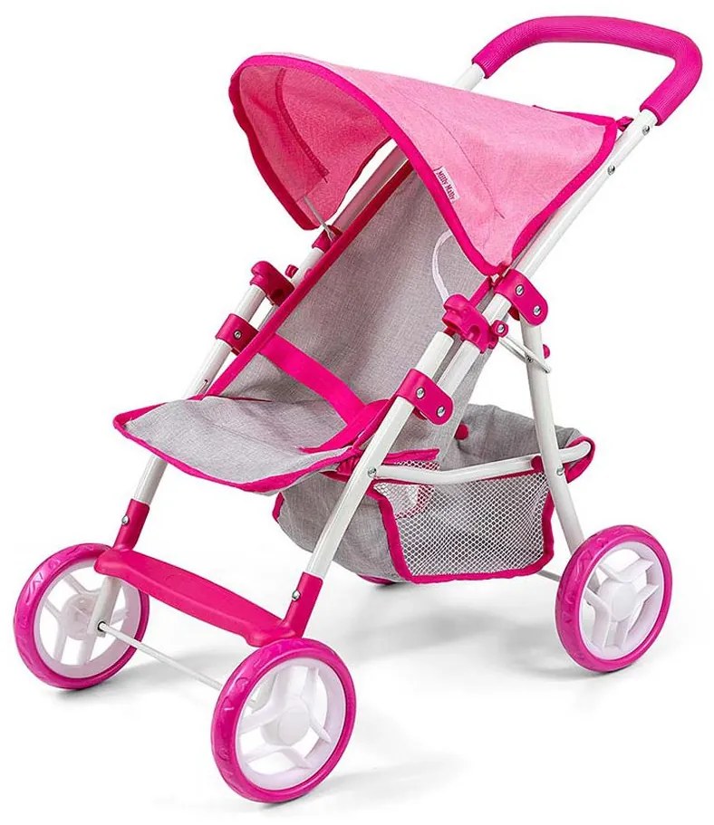 Játék sport babakocsi babáknak Milly Mally Natalie Prestige Pink