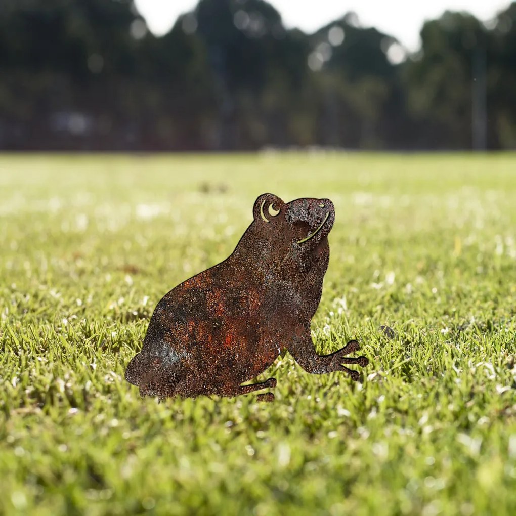 Frog fém kerti dísztárgy, 34×22 cm – TR565TNL1296