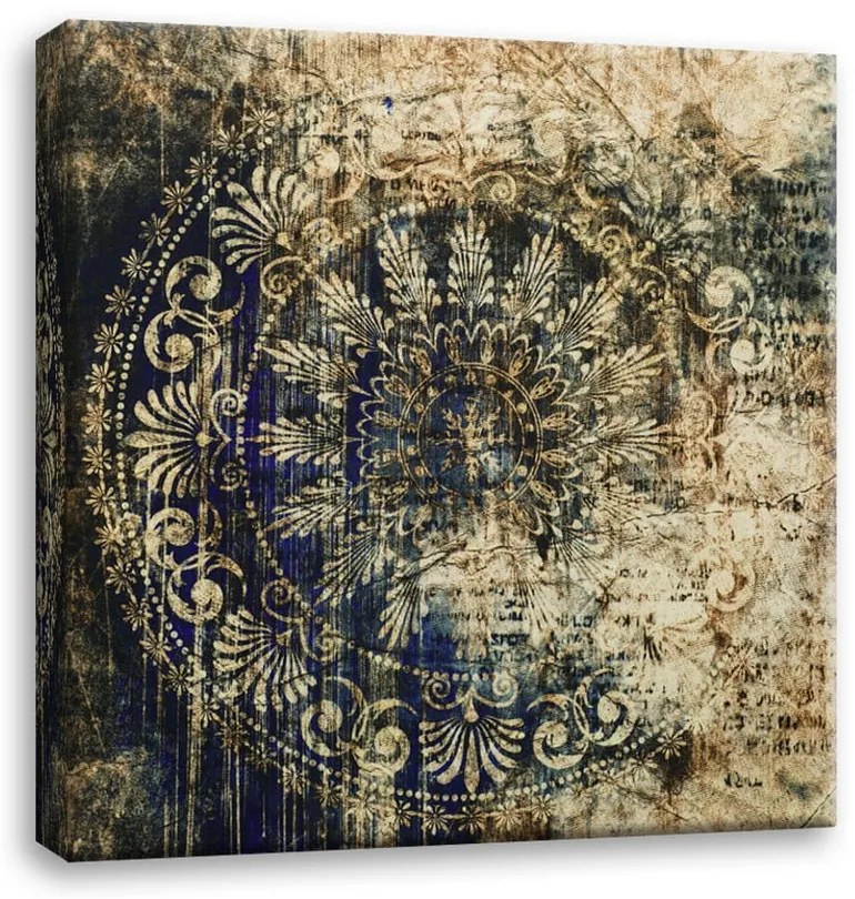 Canvas Silver Uno Zambino kép, 65 x 65 cm - Styler