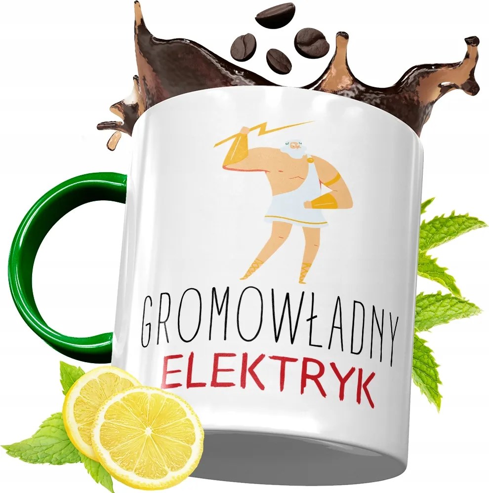 Zöld Bögre Villanyszerelőnek Születésnapra Ajándék