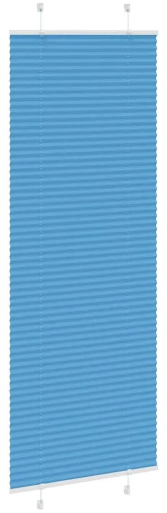 pliszírozott redőny kék 70x200 cm szövetszélesség 69,4 cm