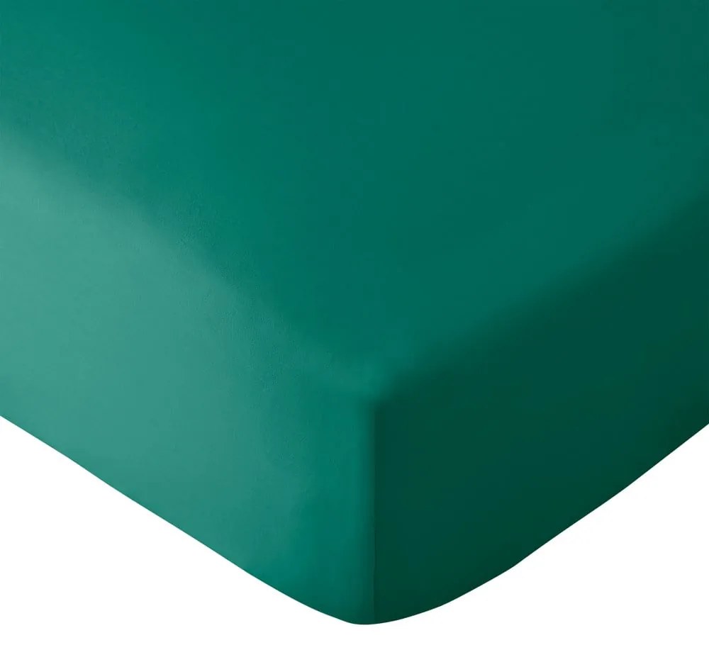 Kékeszöld gumis lepedő 135x190 cm So Soft Non-Iron – Catherine Lansfield