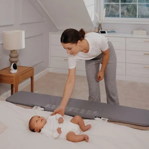 Lionelo - Biztonsági ágykorlát LORA XL sötétszürke