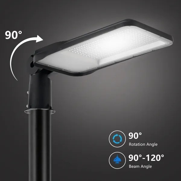 BRILAGI-LED kültéri lámpa oszloppal és 3 m kábellel URBANLIGHT LED/200W/230V fekete IP65