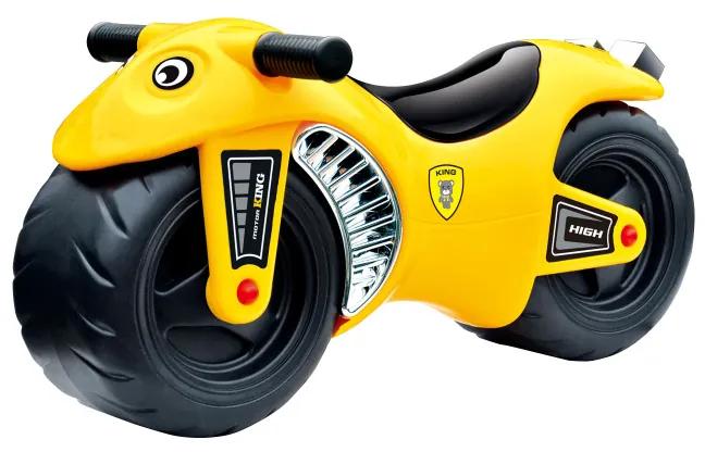 G21 játék motorkerékpár, sárga