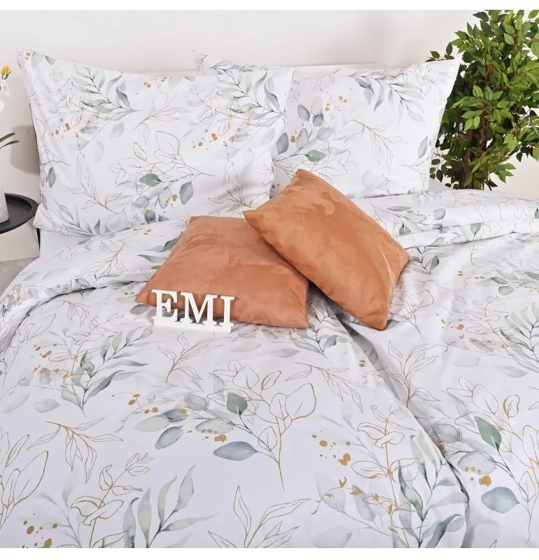 EMI Tanzani flanel ágyneműhuzat, A standard egyszemélyes ágy szett tartalma: 1x 140x200 + 1x 70x90