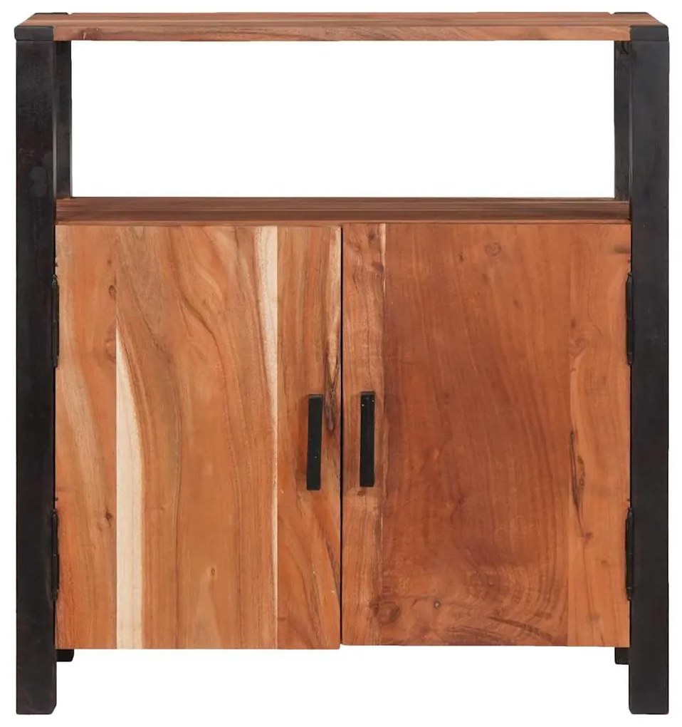 Széf Barna 70 x 30 x 75 cm Tömör akácfa