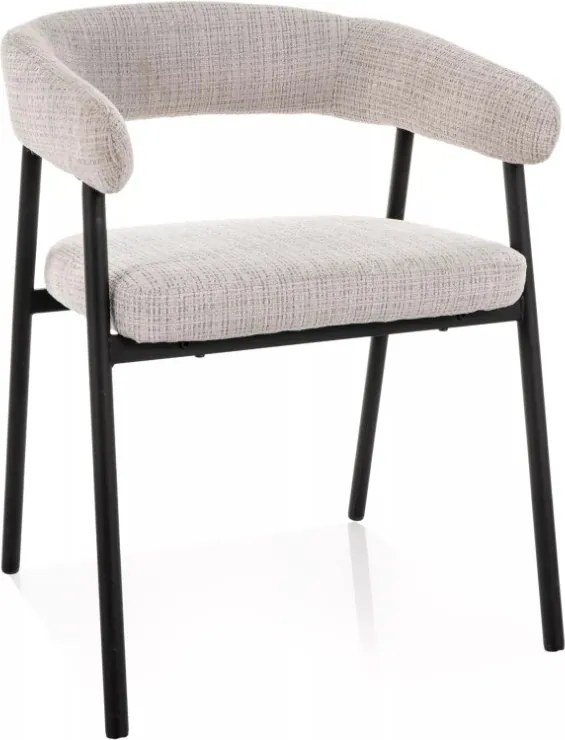 Katana karfás étkezőszék szürke/fekete