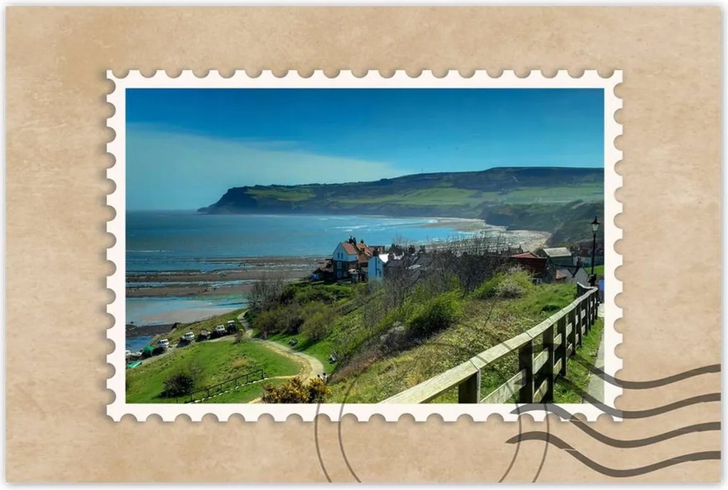 Poszterek 90x60 Tengerparti tájkép