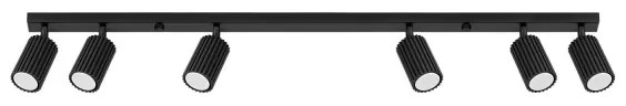 Brilagi - Spotlámpa CRESTO 6xGU10/10W/230V fekete