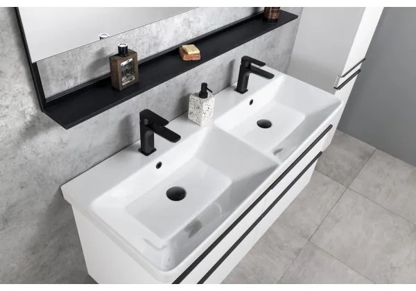 Sapho - Mosdó csaptelep SPY 16,7 cm fekete