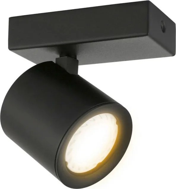 Spot Lámpa Fekete Karlota ITALUX-SPL-31959-1B-BK
