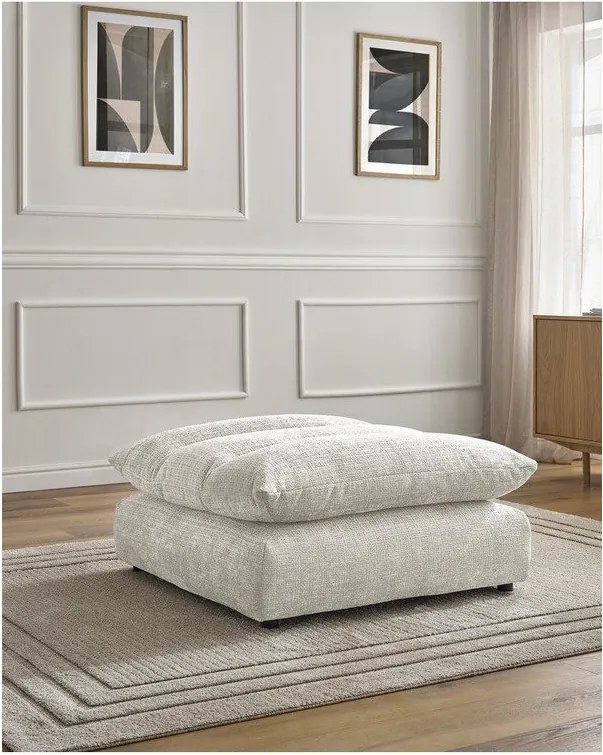 Fehér zsenília lábtartó Neil – Bobochic Paris