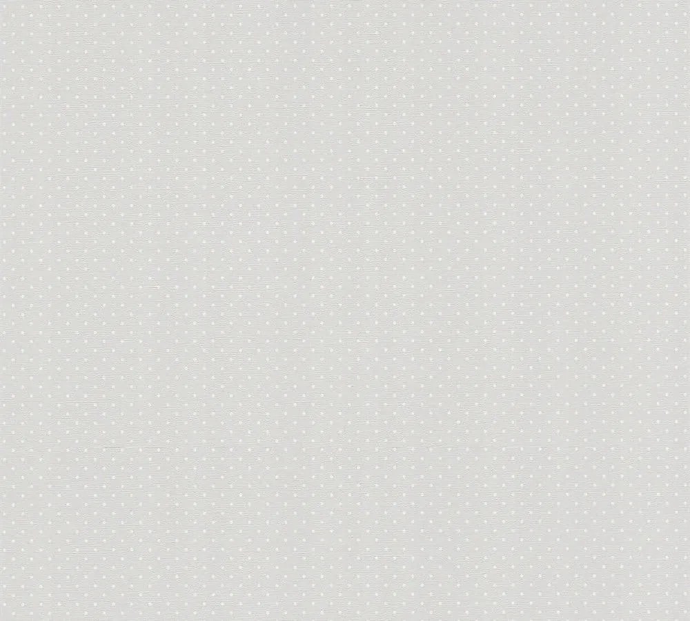 Fali tapéta finom fehér pöttyök flizeli