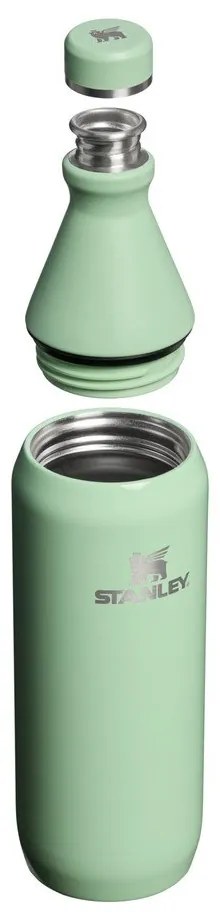 Zsályaszínű rozsdamentes acél termopalack 600 ml All Day Slim Bottle Pistachio Gloss – Stanley