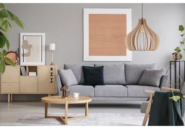 Csillár zsinóron WILL 1xE27/60W/230V fekete