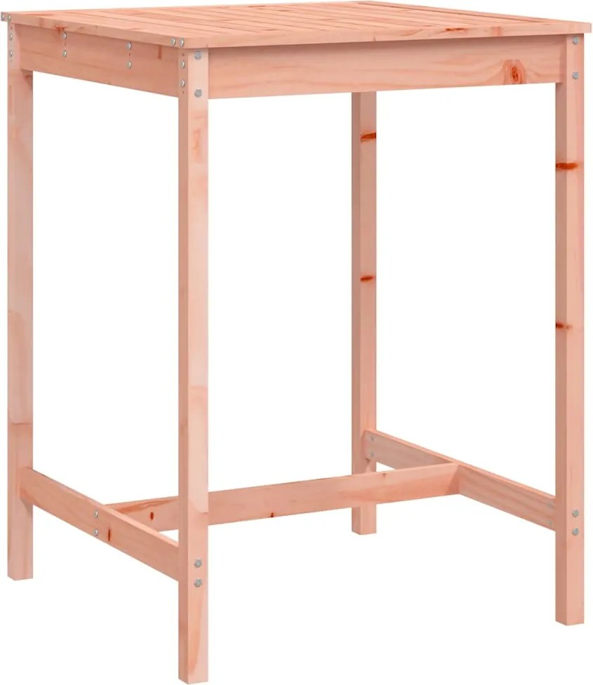 vidaXL tömör duglászfenyő kerti asztal 82,5x82,5x110 cm