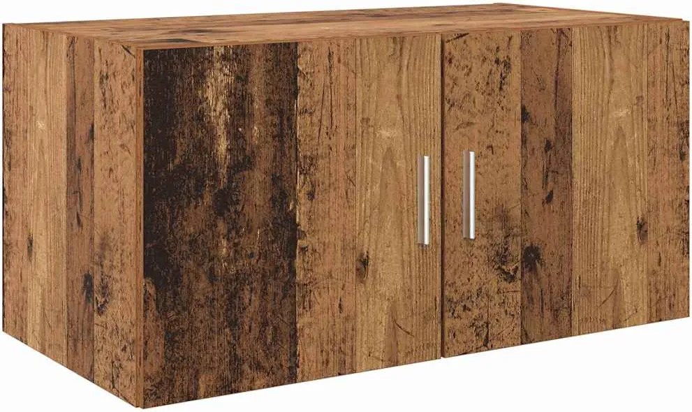 vidaXL Fali Szekrény Régi fa 80 x 42.5 x 40 cm Faanyag